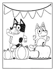 Bluey coloring page 42