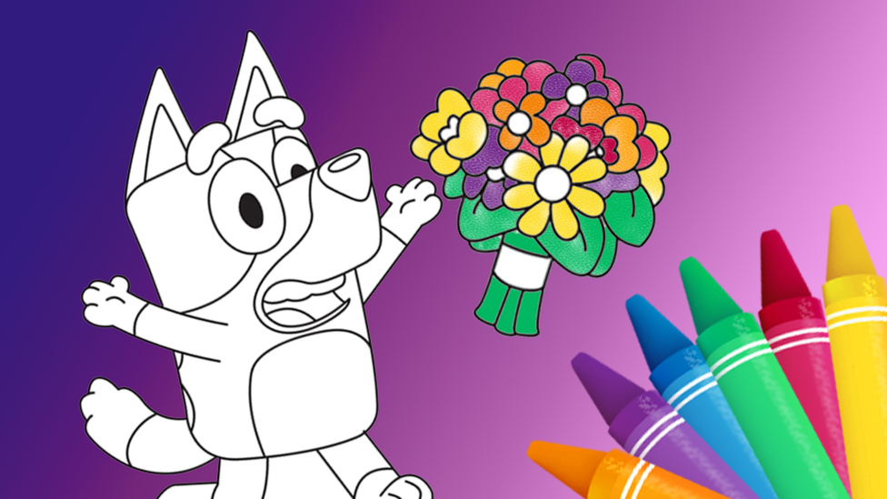 Bluey coloring page preview 1